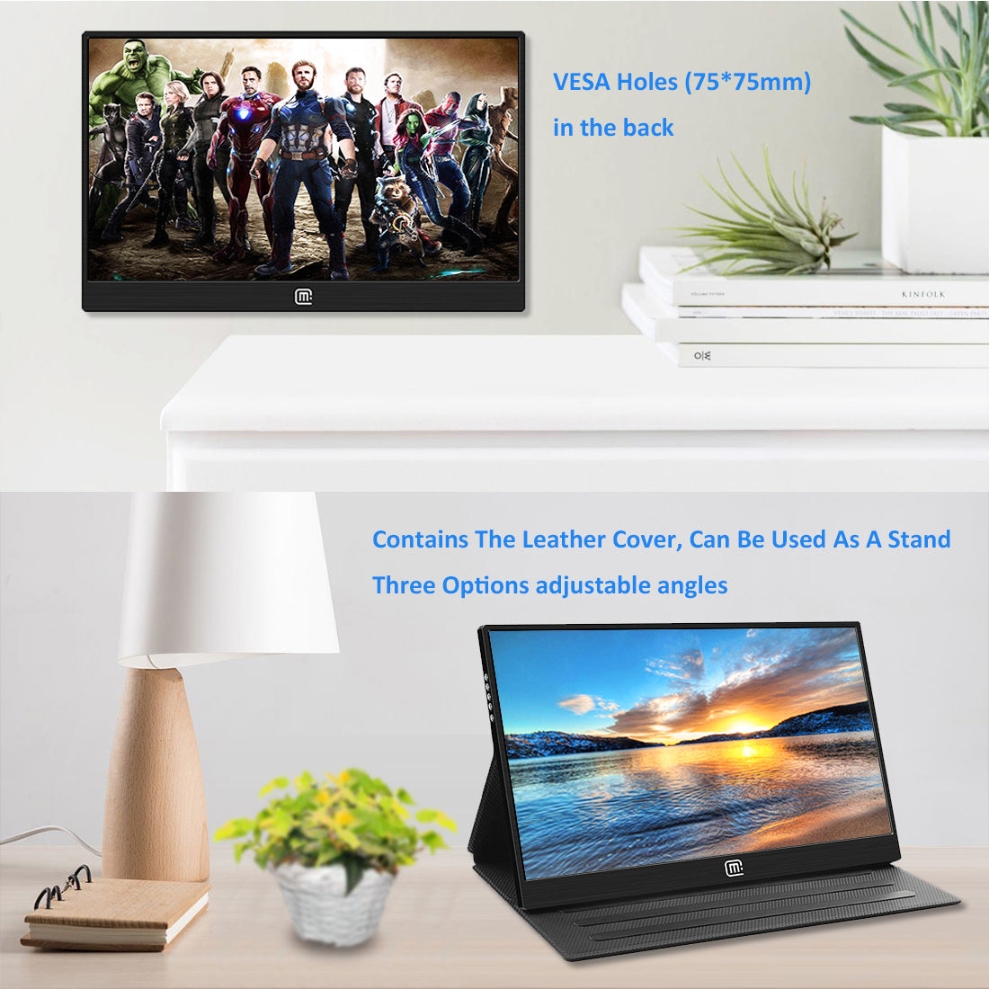 15.6 inch IPS FHD USB-C  Portable Touch Monitor(T156C+)