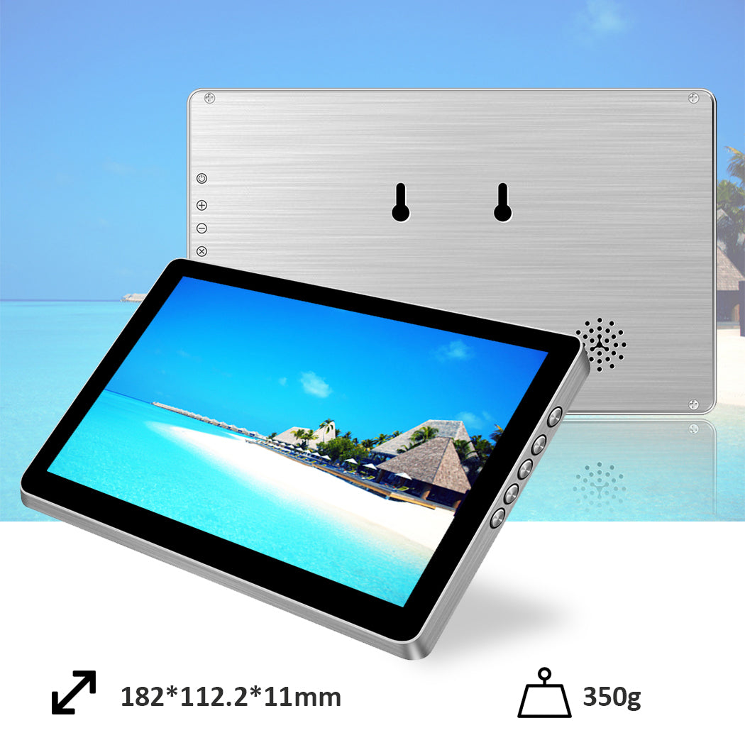 7 Inch 1024 * 600 Resolution Touch Monitor with HDMI input，USB 5V /12V powered，Built-in Speakers，Aluminum case with stand(T007-1)