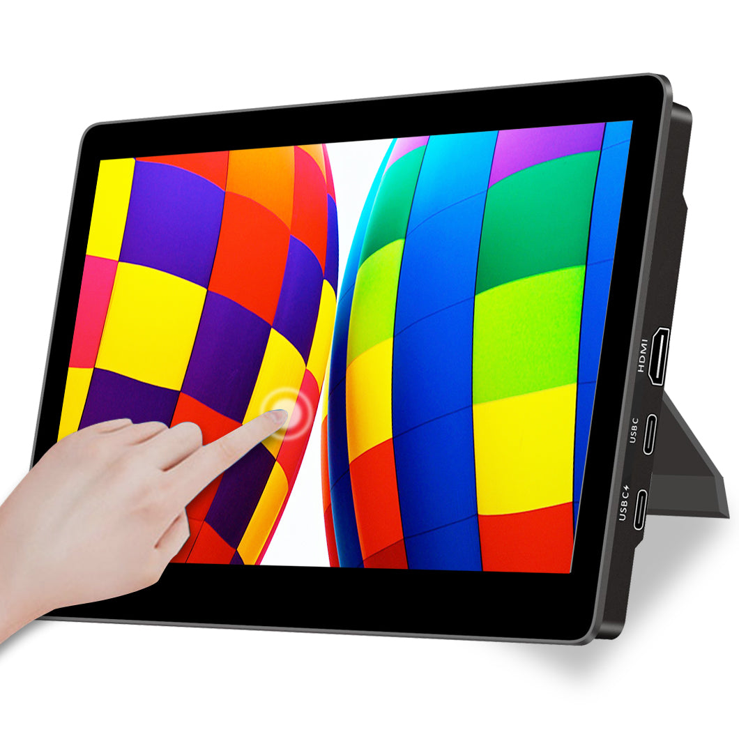 10.1 Inch IPS 1920*1200  USB Portable Touch Monitor with Stand (T101E)