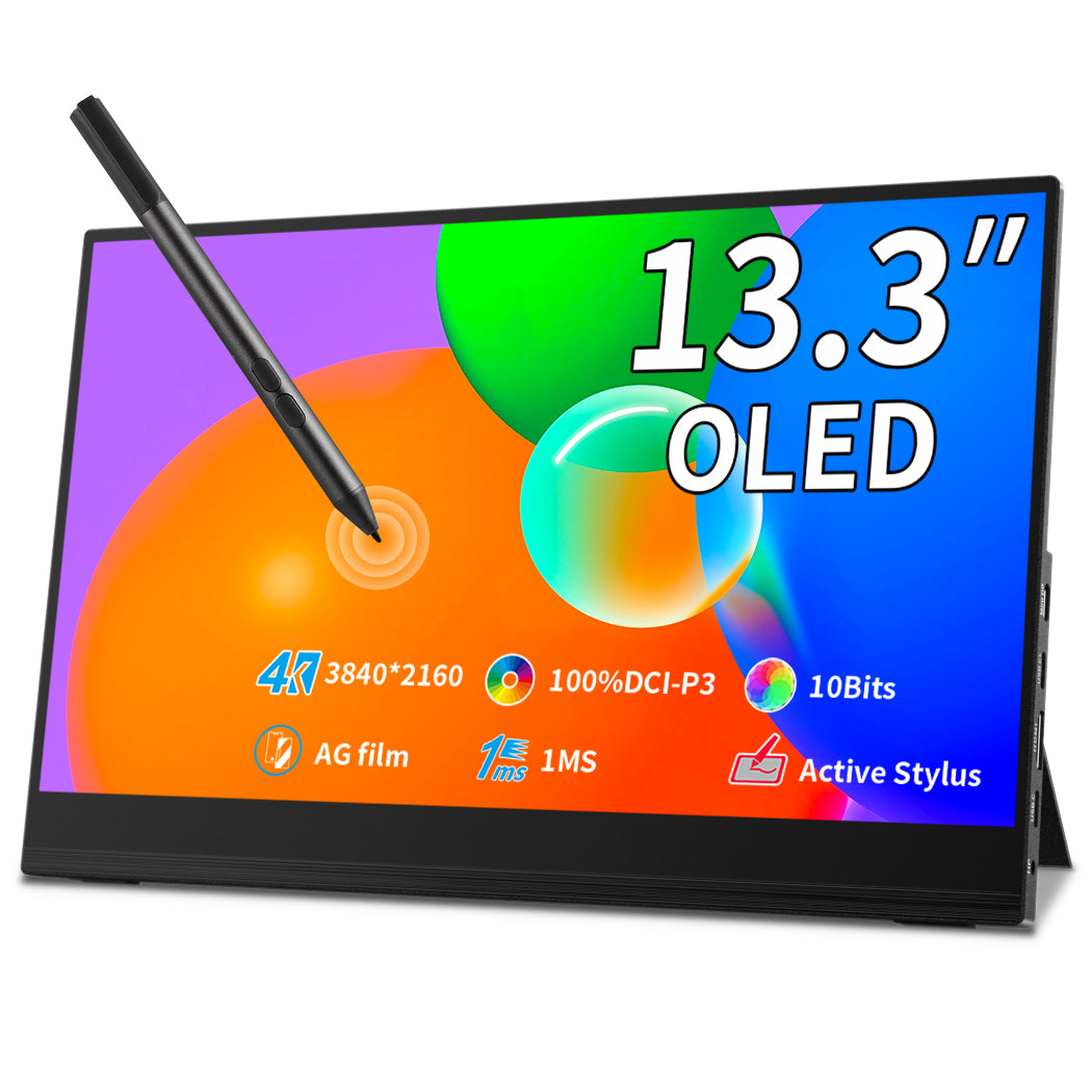 Magedok 13.3 Inch 4K OLED 100% DCI-P3 Gaming Monitor with MPP